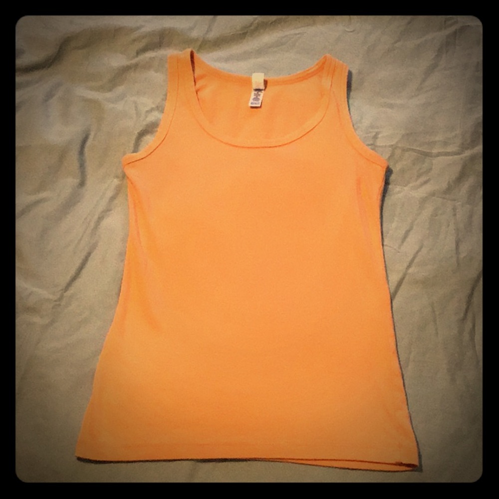 Orange Tank Top